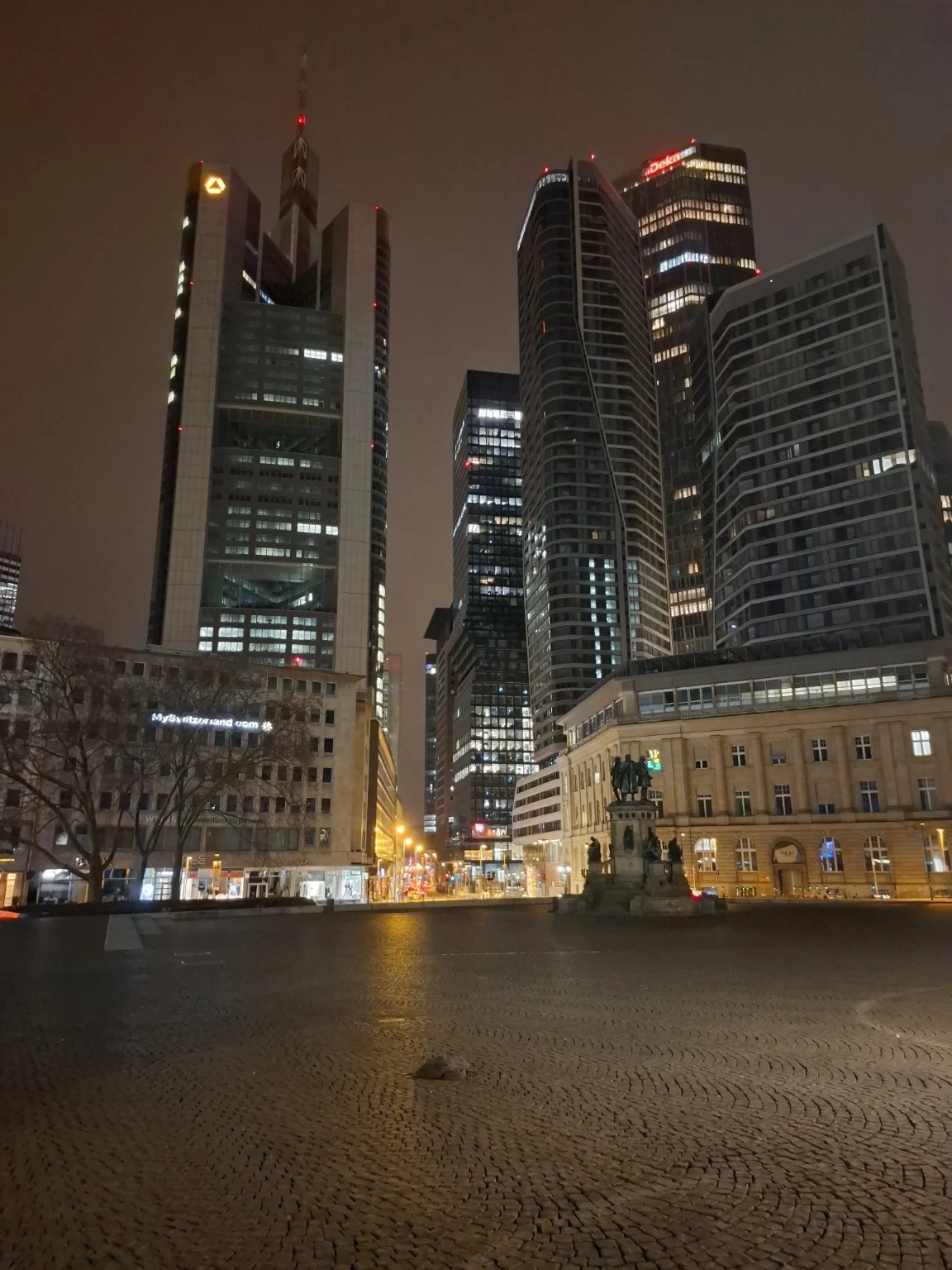 My First Night in Frankfurt am Main