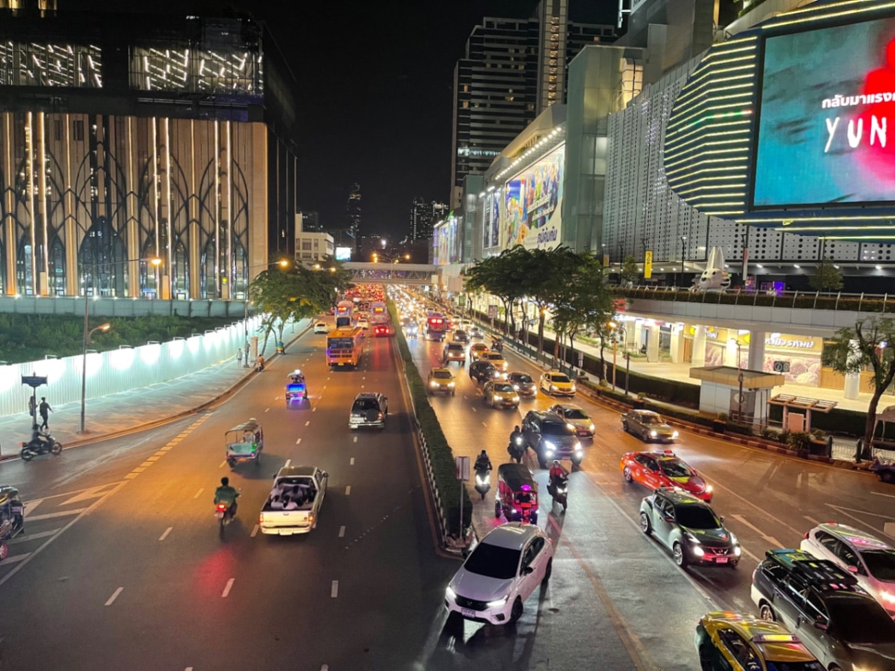 Bangkok, first time in SE Asia.